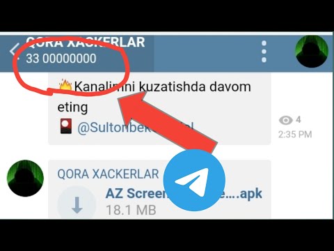 TELEGRAM KANALDA OBUNACHILARNI CHEKSIZ KO'PAYTIRISH//TELEGRAMNI VZLOM QILISH