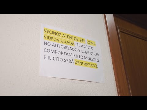 The hellish reality for some residents of Villalba who live alongside a brothel in an apartment i...