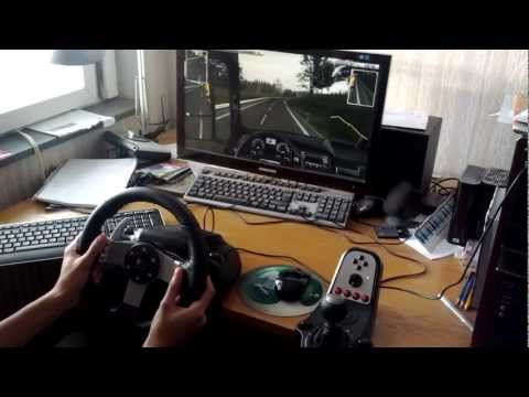 German Truck Simulator with Logitech G27