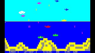 Sharp MZ-2200 Game: Polaris (1983 Carry Lab)