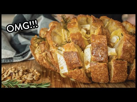 CAMEMBERT PULL APART BREAD | Ultimate Starter For Dinner Party | Le Bon Baker