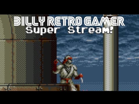 Ninja action on real Sega Genesis hardware with Shinobi 3!