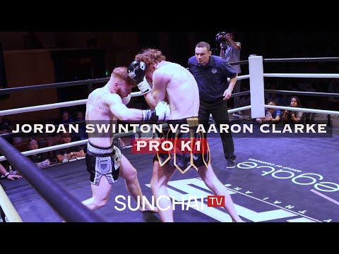 Jordan Swinton vs Aaron Clarke | Pro K1 #k1 #k-1 #kickboxing #muaythai #thaiboxing
