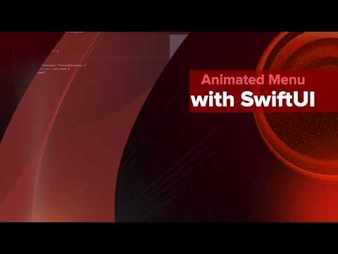 Tutorial: Animated Menu with SwiftUI