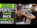 Perfect THICK BACK Workout! BBRT #100 (Hindi / Punjabi)