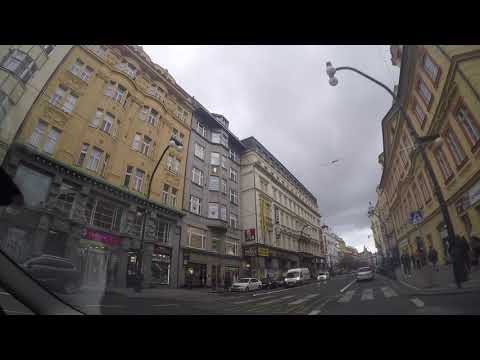 Prague Driving With its Buses and Trams
