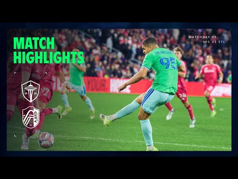 HIGHLIGHTS: St. Louis CITY SC vs. Seattle Sounders FC | March 7, 2026