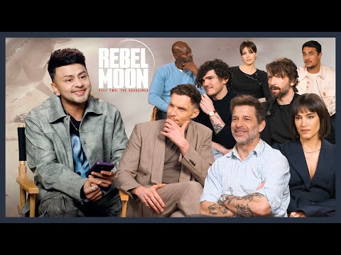 Erneutes Interview mit der Besetzung von REBEL MOON 2 ⚡️!!