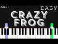Axel F Crazy Frog EASY Piano Tutorial