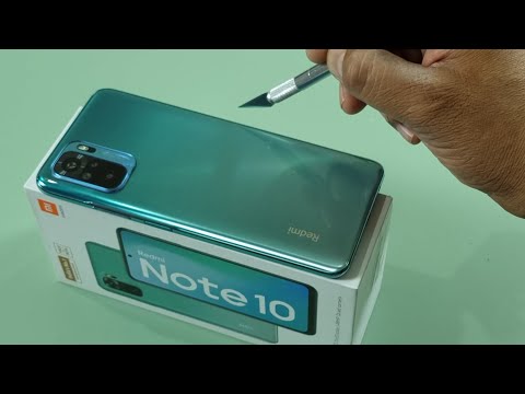 Redmi Note 10 Unboxing & Camera Test | Green Colour