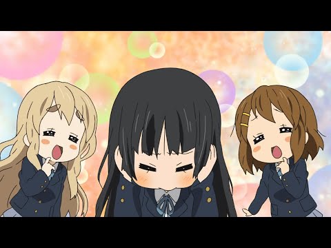 K-ON! - Mio refuses to sing