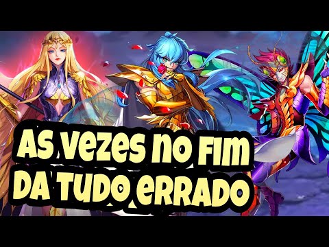 Não Tilta no PvP #1: com Perséfone, Afrodite e Myu - Saint Seiya Awakening