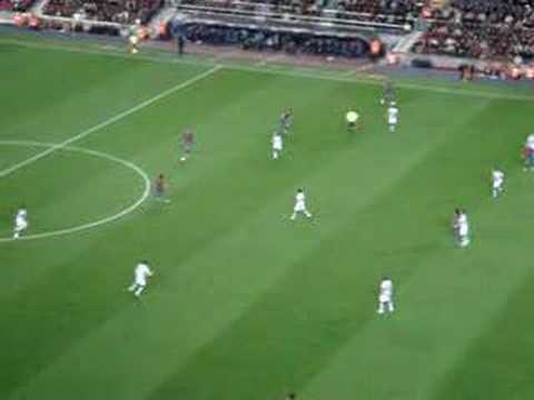 Ronaldinho's goal - Barca vs Sociedad