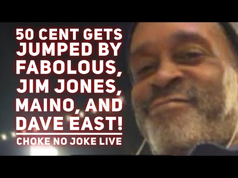 IT IS A 50 CENT CHRISTMAS MASSACRE! JIM JONES, FABOLOUS, & MAINO EAT 50 FOOD! - CHOKE NO JOKE LIVE