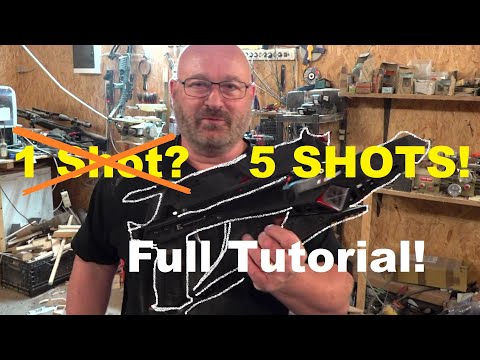 Cobra R9 / RX Tuning: Easy magazine conversion! NO WELDING.