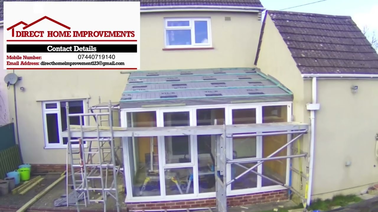 Conservatory tiled roof conversion