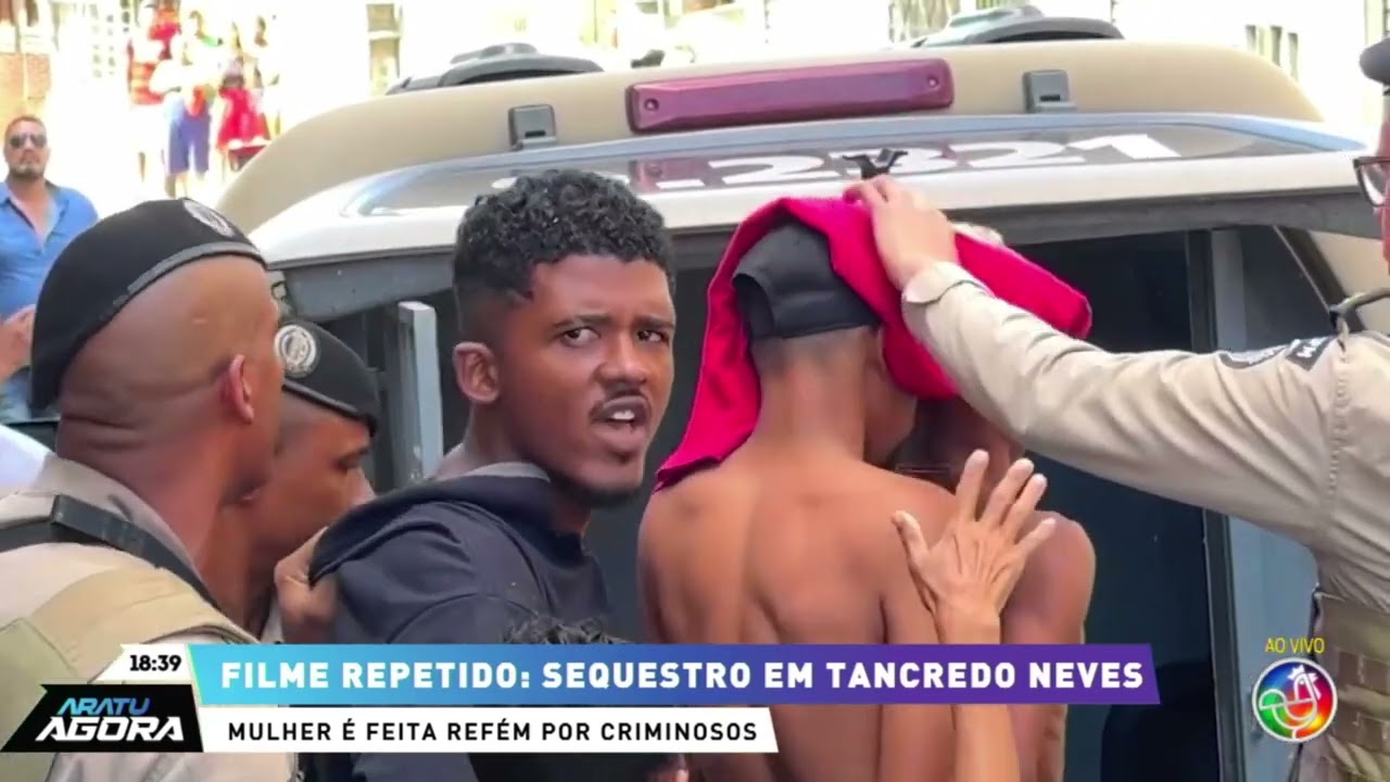 Agora: clima tenso em Tancredo Neves: mulher é feita de refém por criminosos