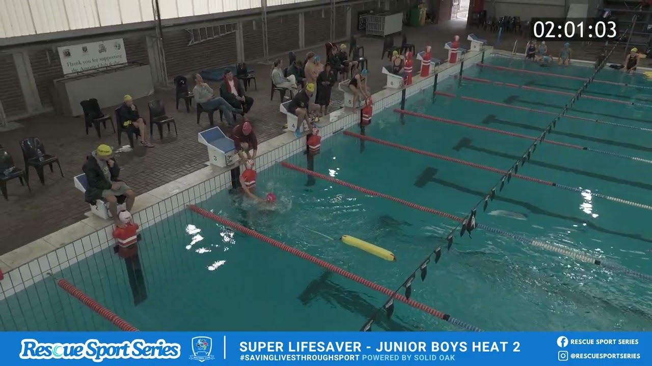 Junior Boys Heat #2 200M Super Lifesaver | Lifesaving Rescue Sport Series | Full Commentary