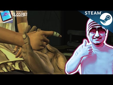 Clementine cut her finger (Store Scene) - The Walking Dead (Short Clip)