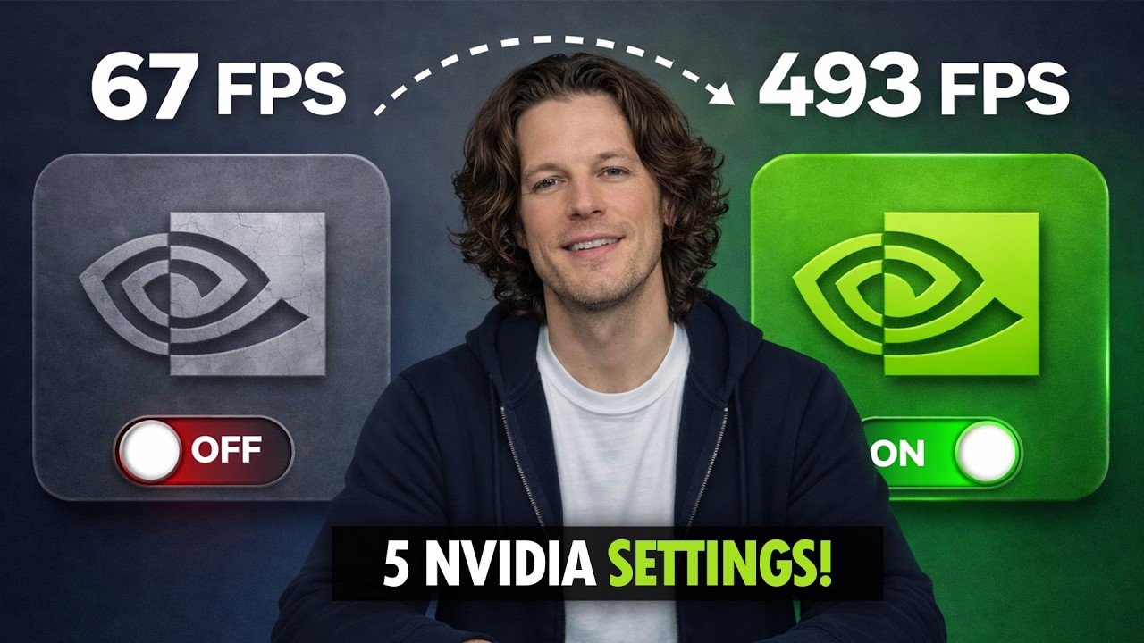 5 NVIDIA App Settings That Boost FPS & Performance (2026 Guide)