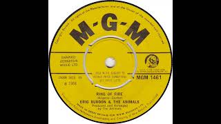 UK New Entry 1969 (7) Eric Burdon &amp; The Animals - Ring Of Fire