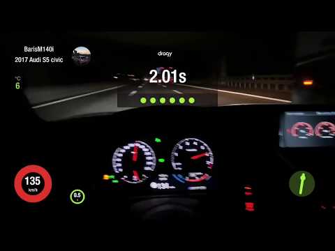 BMW M140i MHD Stage 2 100-200 km/h Dragy