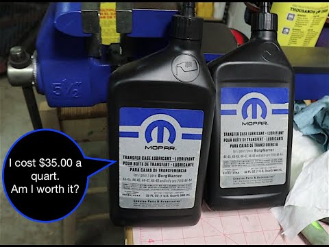 RAM 2500 4X4 Transfer Case Fluid MOPAR BorgWarner 44-46 part # 68089195AA