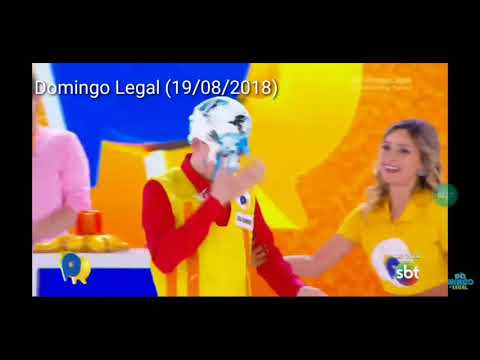 Momentos que o Dudu Camargo Levou Tortada no Domingo Legal