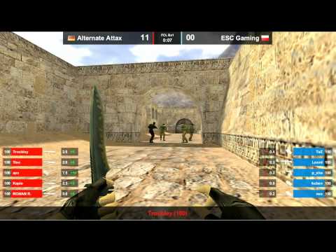 Alternate vs. ESC Gaming @ dust2