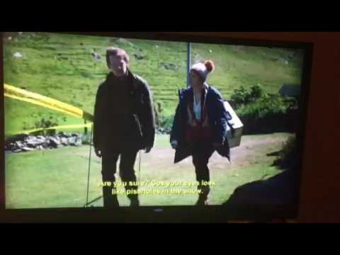 Your eyes look like pissholes in the snow.  SHETLAND