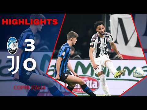 Atalanta - Juventus | 3-0 | Highlights | Coppa Italia 2025-26 | atalanta juventus