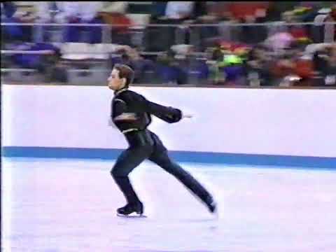 Petr Barna 🇨🇿 1992 Albertville short | Paganini's Violin Concerto 1