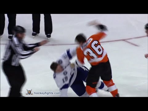 B.J. Crombeen vs Zac Rinaldo