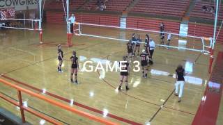 preview picture of video 'Abilene Quad - Smoky Valley High School Volleyball vs TMP'