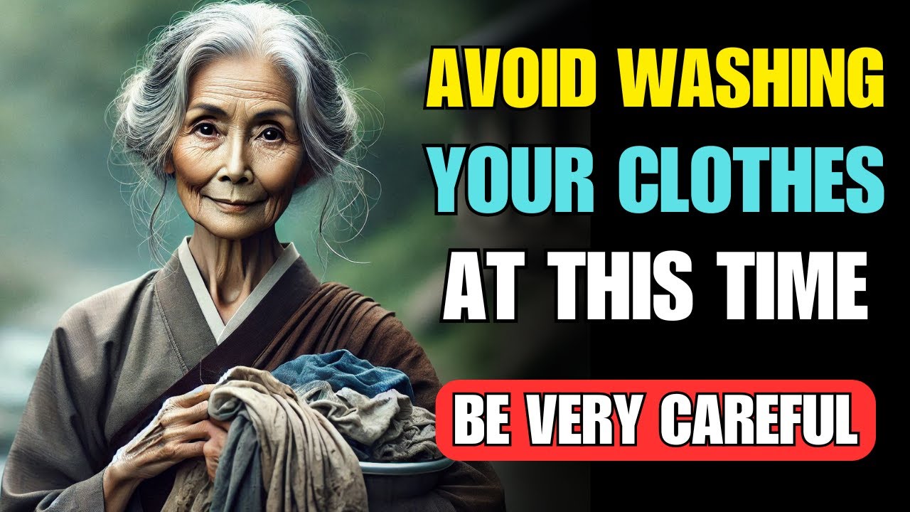 NEVER Wash Clothes at This HOUR or You’ll Attract POVERTY! | Buddhist Wisdom