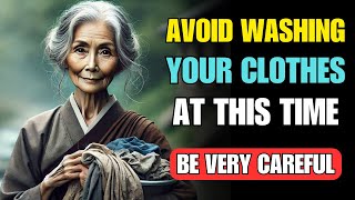 NEVER Wash Clothes at This HOUR or You’ll Attract POVERTY! | Buddhist Wisdom