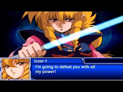 Super Robot Wars L - Iczer-1 All Attacks (English Subs)
