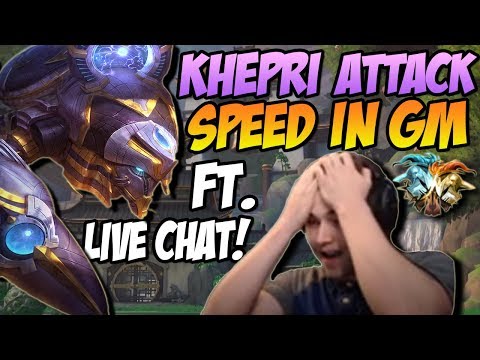 INSANE ATTACK SPEED KHEPRI 500$ REQUEST IN GM DUEL! - GrandMasters Ranked Duel - SMITE