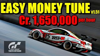 Easy Money Method GT7 | Nissan Silvia S15 Touring Car Tune | New update 1.52 |  Money Grind
