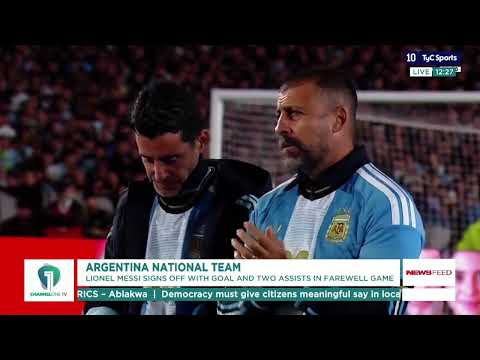 Lionel Messi Bows Out With Goal and Two Assists in Argentina Farewell