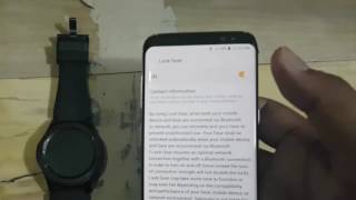 How to lock or unlock Samsung Gear S3 via phone