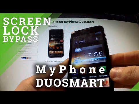 Hard Reset myPhone DuoSmart - bypass lock screen pattern