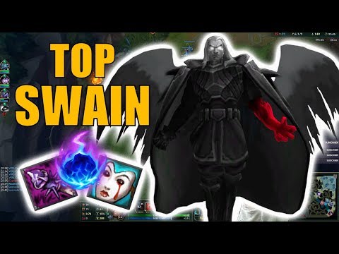 TOP LANE SWAİN - KAZANMAK İÇİN ÖL !