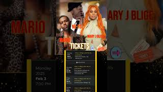 Mary J Blige, Ne-Yo, Mario in concert!
