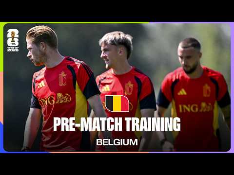 Belgium Train Before Spain | FIFA World Cup 2026™