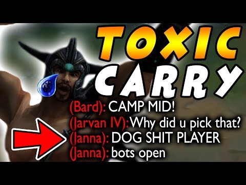 So Riot Gave me Bard Mid and VERY TOXIC Janna Support in HIGH ELO! Then This Happens..
