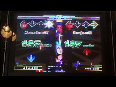 SoundFX09 VS. V4Extreme - TWINKLE♡HEART - EXPERT - Score Battle on DDR 2014 (AC)
