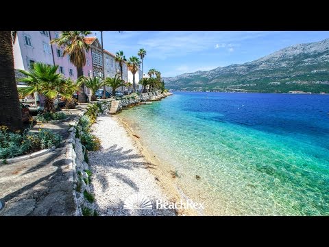 beach Ispod Duvana, Korčula, island Korčula, Croatia