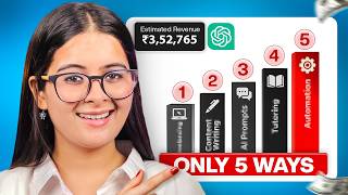 5 Ways to Earn Money Online Using ChatGPT in 2026 thumbnail