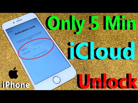 Unlock iCloud Only 5 Min!!! Easy Step how to Unlock Activation Lock iCloud For iPhone 6/7/8/X Done Video